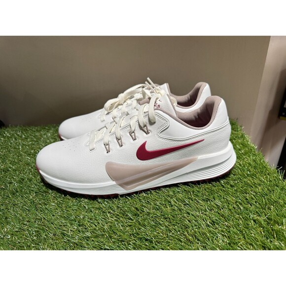 Nike Victory Pro 4 White Red Golf Shoes Men Size 12 Wide PGA Masters HM9220-103 main image 9